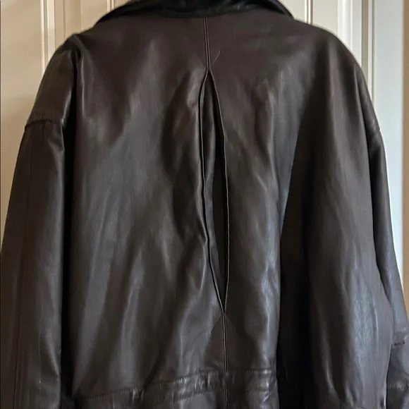 Urban Equipment Dark Brown Leather Jacket - Picture 6 of 10